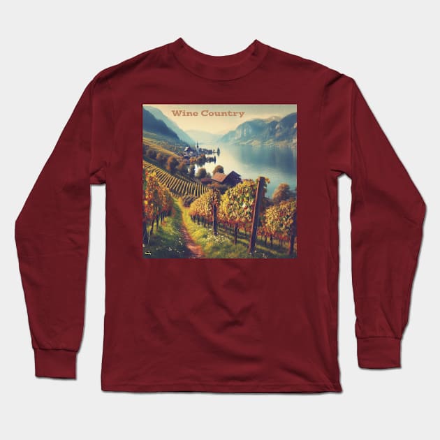 Wine Country . Long Sleeve T-Shirt by Canadaman99